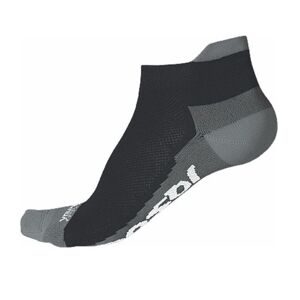 SENSOR ponožky Race Coolmax Invisible černá/šedá 1041008-17